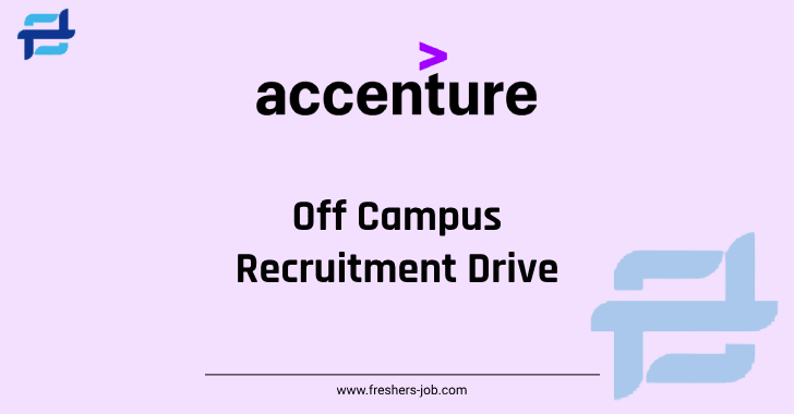 accenture off campus drive