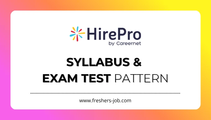 HirePro Syllabus