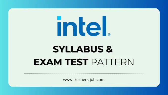 intel syllabus