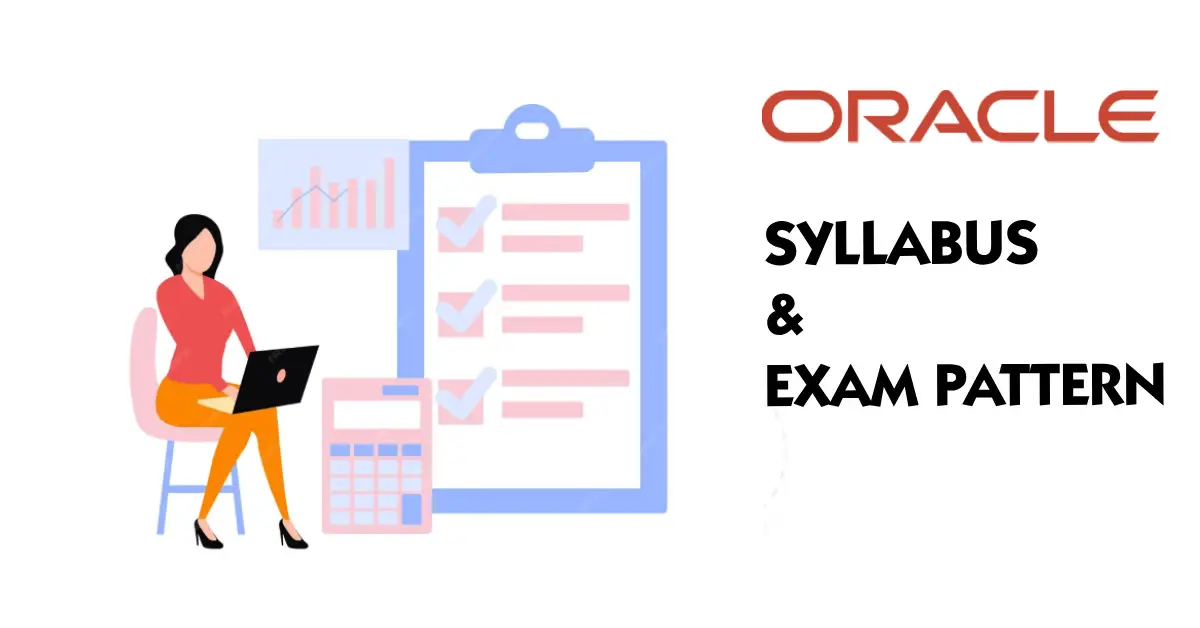 Oracle Syllabus 2026 & Exam Test Pattern 1 oracle syllabus and exam pattern