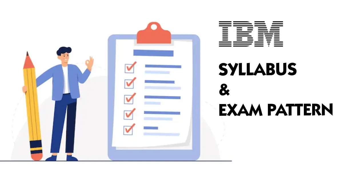 IBM Syllabus 2026 & Exam Test Pattern 1 ibm syllabus and exam pattern