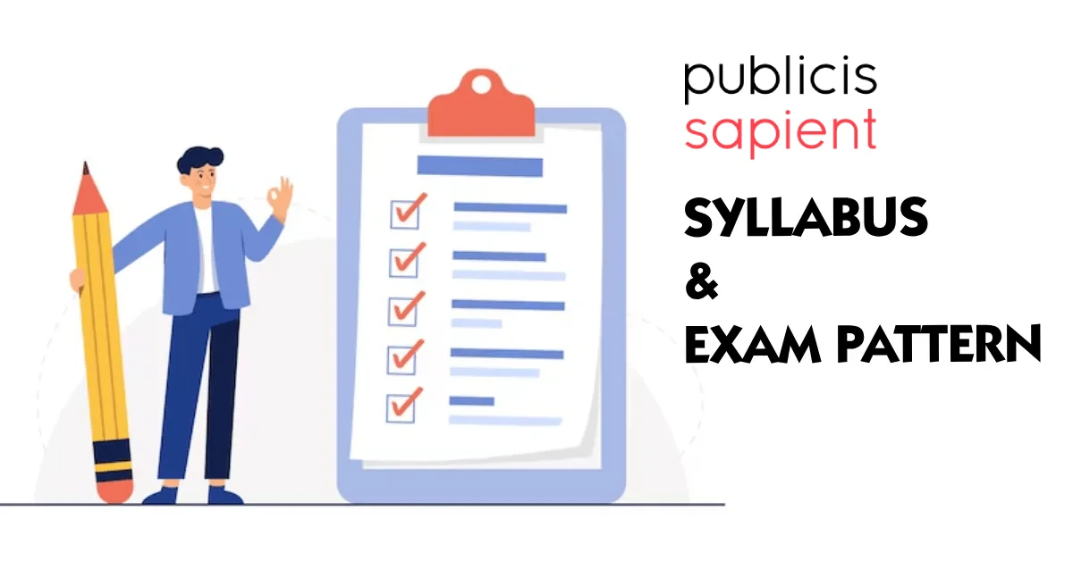 sapient syllabus and exam pattern