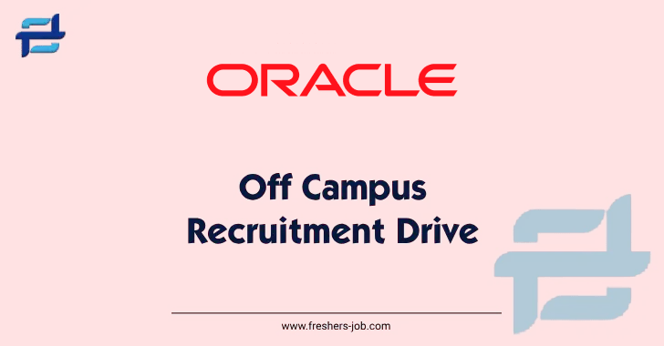 oracle off campus drive